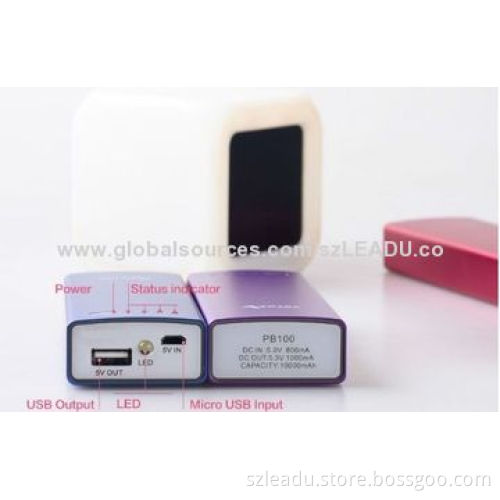 Top sale power bank with 4.5 hours charging time